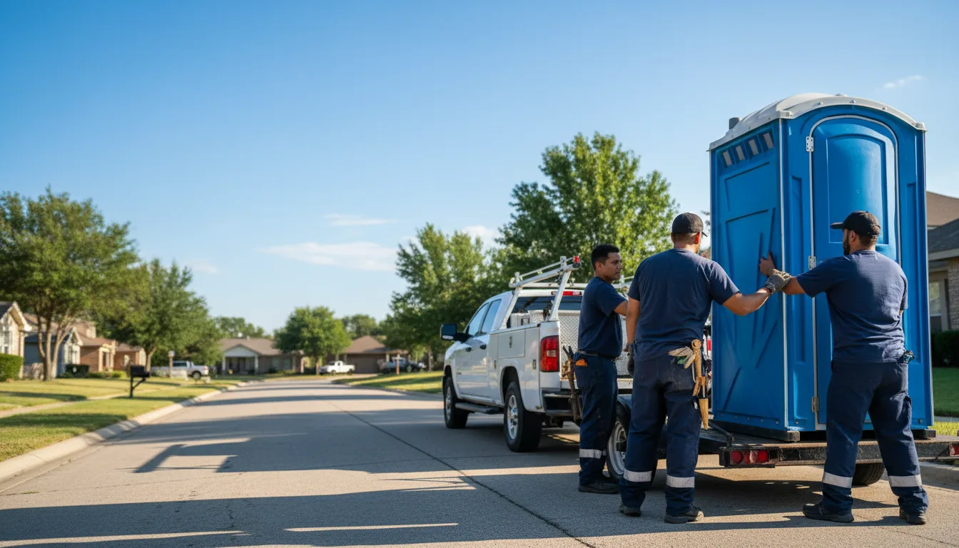 Portable Toilet Rental in Brenham, TX near me